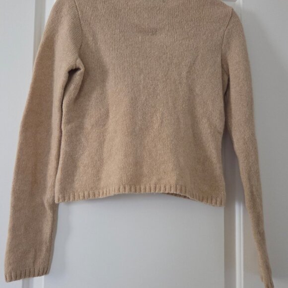 Ralph Lauren Black Label Tan V-Neck Sweater - Picture 2 of 4
